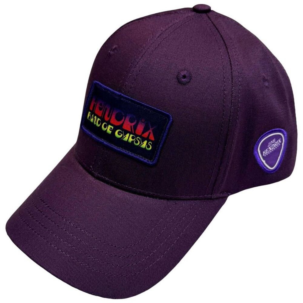 Jimi Hendrix Band Of Gypsys Baseball Cap / Purple